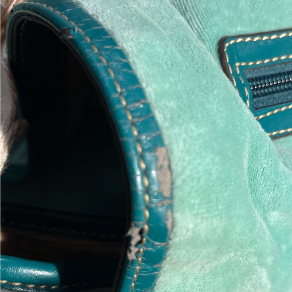 VINTAGE JUICY COUTURE BAG Blue - Picture 16 of 16